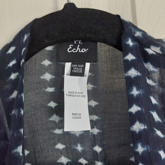 Echo easy breezy 100% cotton beach coverup - Picture 4 of 5